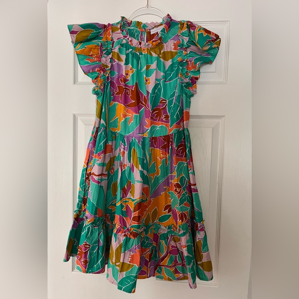 House of Harlow 1960 Tropical Print Mini Dress Size S EUC MSRP $189